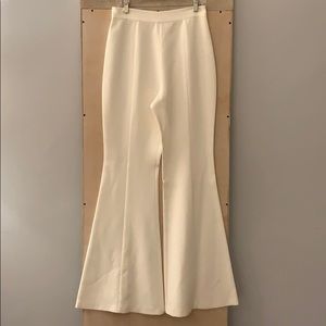 Black Halo White Bell Bottoms